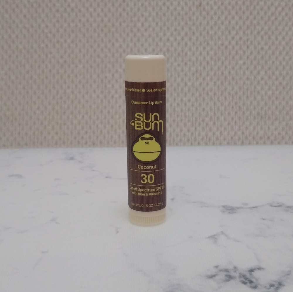 Sun Bum Sunscreen Lip Balm SPF 30 Coconut Exp 5/26